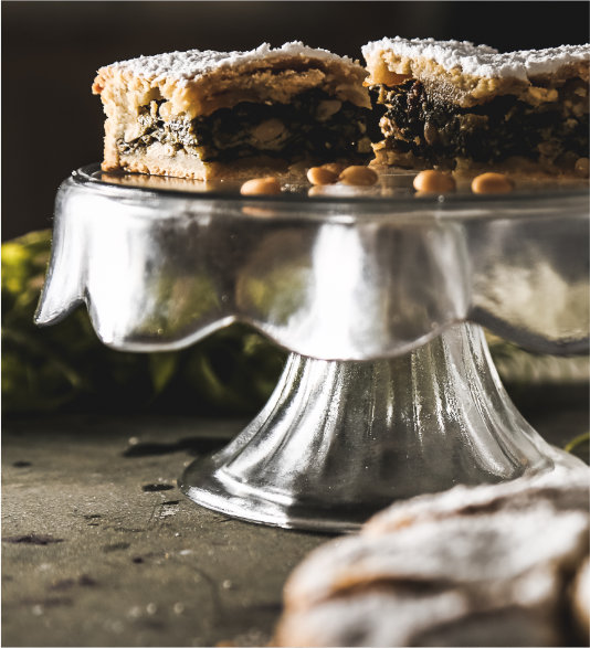 La tourte de blettes niçoise, dessert de la cuisine niçoise, Atelier Notes de Cuisine