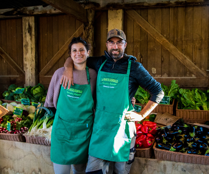 Fabrice Leroy et Nelly - La Ferme des Grenouilles