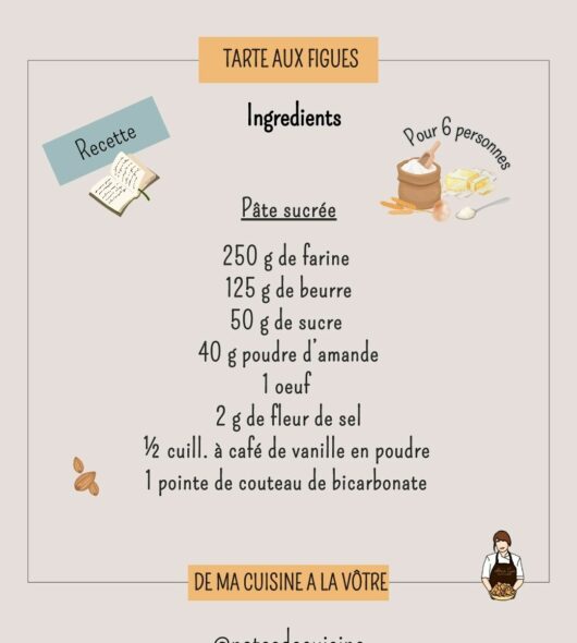 Tarte aux figues du Pays