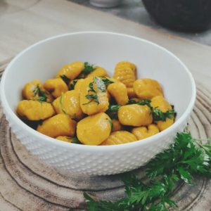 Gnocchi de carottes sans gluten