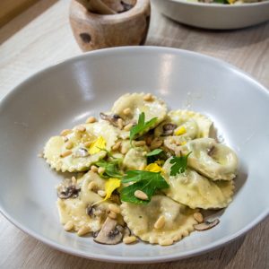 Ravioles à la truite